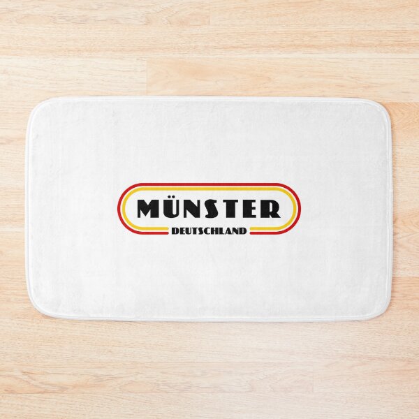 Item preview, Munster Deutschland Germany Retro Vintage Lines designed and sold by creativecaveman.