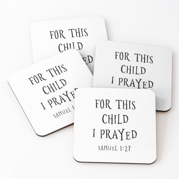 Item preview, For this child I prayed designed and sold by corbrand.