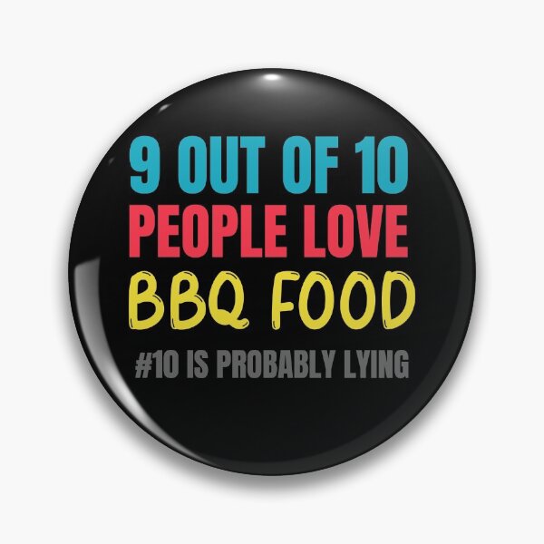 Item preview, 9 out of 10 people love BBQ food  designed and sold by AndApArt.