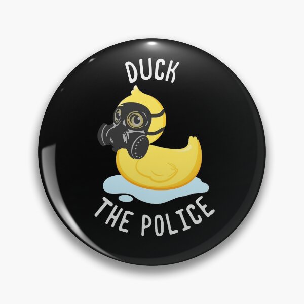 Item preview, Duck The Police  designed and sold by ROBO MEGA.
