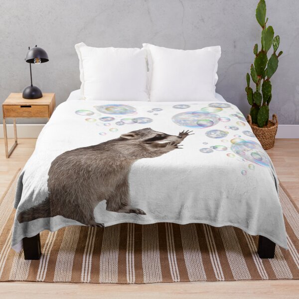 Item preview, Bubbles the Raccoon 2 designed and sold by funhousejen.