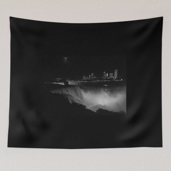 Item preview, Niagara Falls at Night - BW designed and sold by David Thompson.