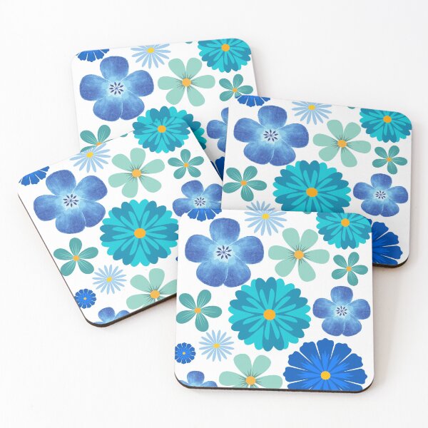 Item preview, Lots of blue flowers! Gorgeous!  designed and sold by Pinnypin.