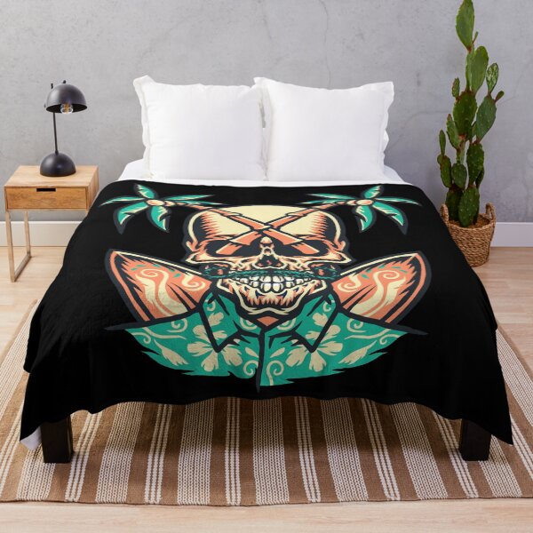 Item preview, Summer Beach Skull designed and sold by Vector Scout Lab.