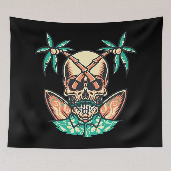Item preview, Summer Beach Skull designed and sold by Curio Meridian.