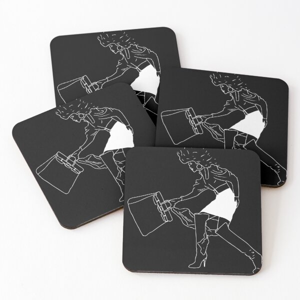 We have places to be. Coasters (Set of 4)