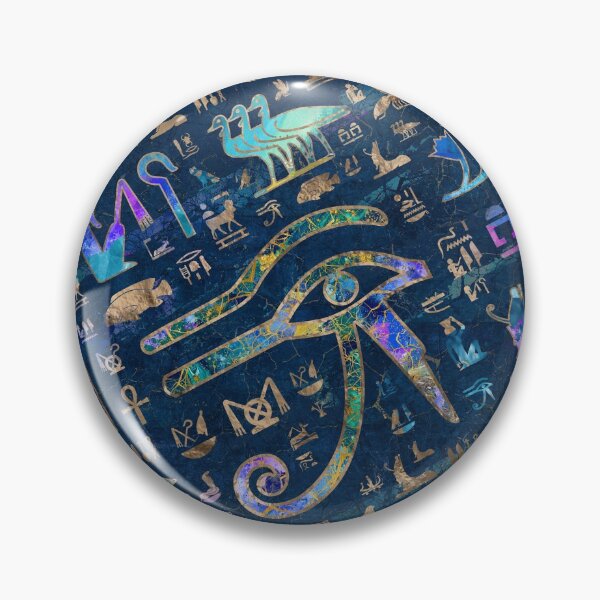 Item preview, Egyptian hieroglyphs Mixed Texure Abstract designed and sold by k9printart.