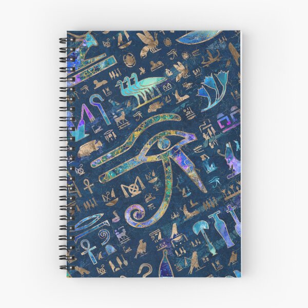 Item preview, Egyptian hieroglyphs Mixed Texure Abstract designed and sold by k9printart.