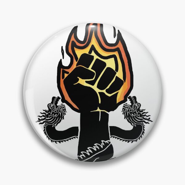 Item preview, YELLOW PERIL SUPPORTS BLACK POWER designed and sold by taeylenol.