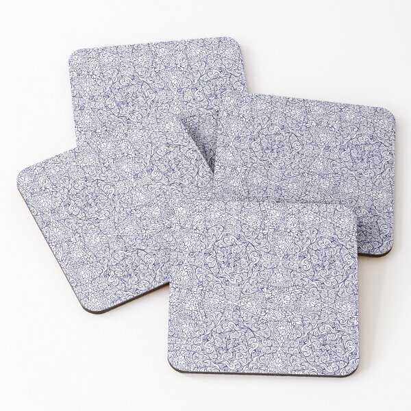 Item preview, Royal Blue Star Pattern designed and sold by Sketchbook Designs.