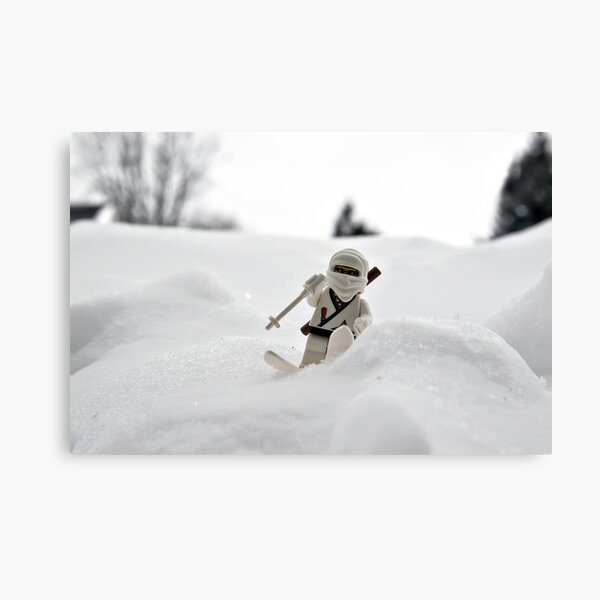 Ski Ninja Canvas Print