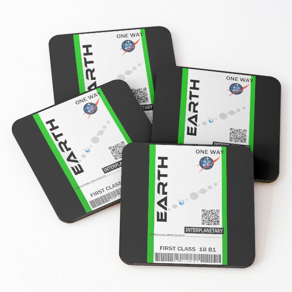 Item preview, Earth space ticket designed and sold by jc007.