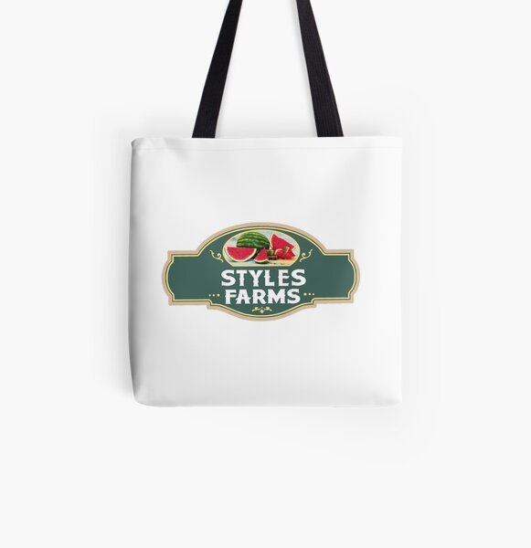 Harry Watermelon Farm Sign All Over Print Tote Bag