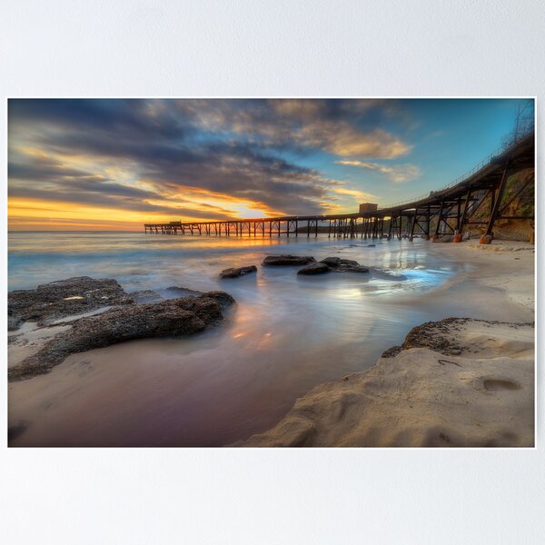 Item preview, Sunrise on the Derelict Pier. designed and sold by Warren  Patten.