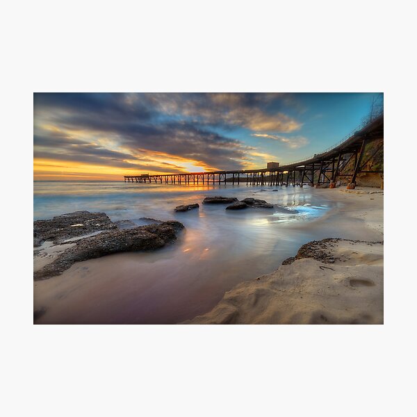 Item preview, Sunrise on the Derelict Pier. designed and sold by Warren  Patten.