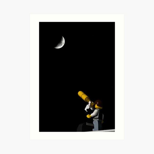 Telescope Art Print