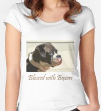 Blessed with Echo Women's Fitted Scoop T-Shirt