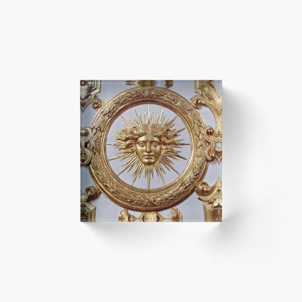 The Sun King Acrylic Block