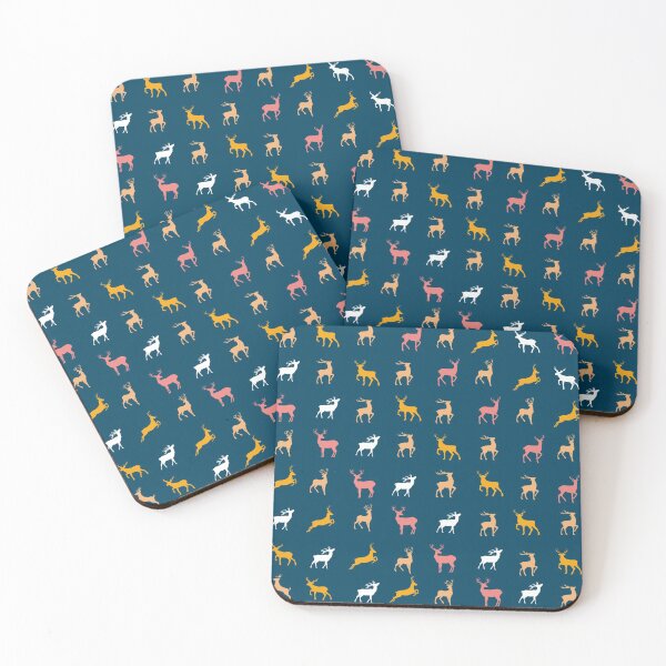 Item preview, Deer with different pose patterns designed and sold by abhishekarts.