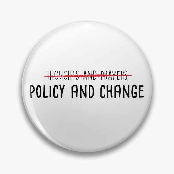 Item preview, No more thoughts and prayers designed and sold by JusticeFaction.