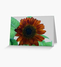 Burnished Sunflower Greeting Card