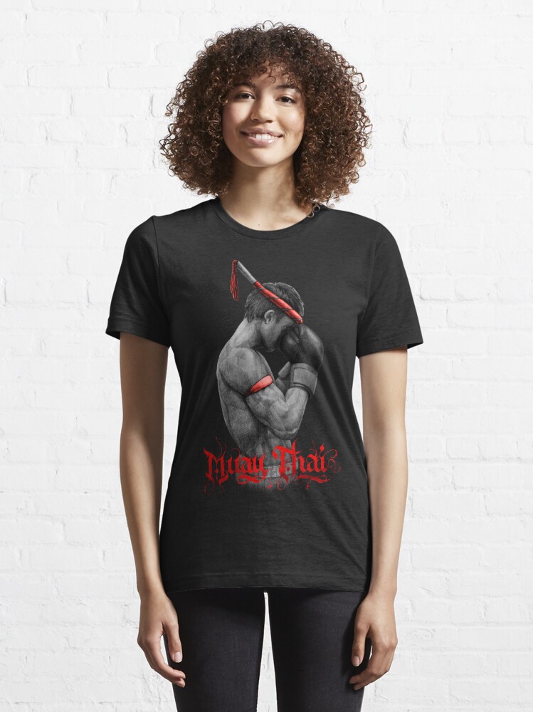 Disover Muay Thai Boxing Fighter | Essential T-Shirt 