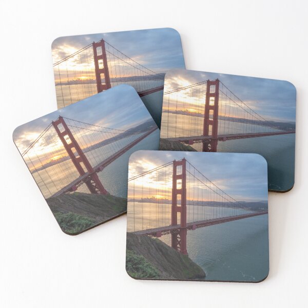 Item preview, Golden Gate Sunrise designed and sold by jvnimages.