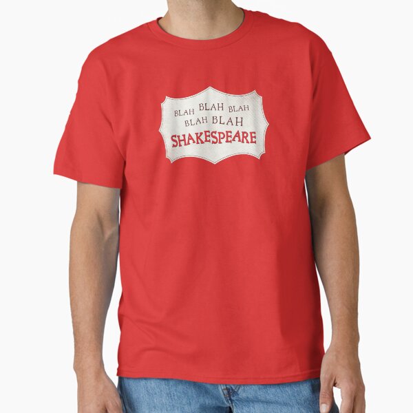 Item preview, Blah Blah Blah Shakespeare - Something Rotten! designed and sold by reDesign Broadway.