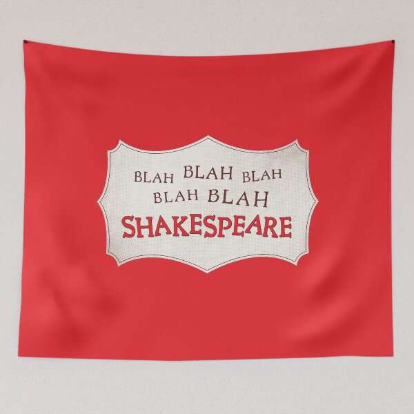 Item preview, Blah Blah Blah Shakespeare - Something Rotten! designed and sold by reDesign Broadway.
