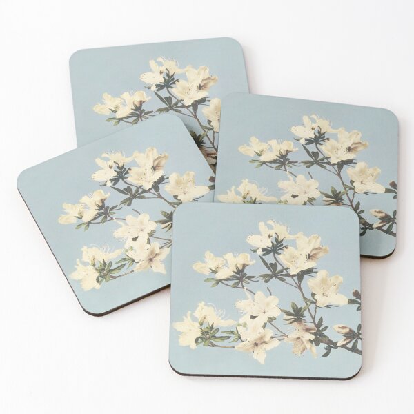 Item preview, Vintage Japanese Azaleas Illustration designed and sold by madeinatlantis.