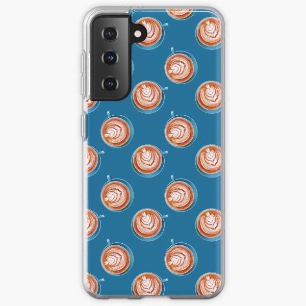 Latte Meets Oil Painting Samsung Galaxy Soft Case