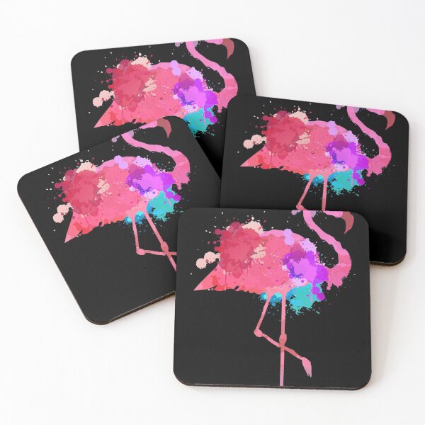 Item preview, Pink Flamingo Gift Design Idea Watercolour Style graphic designed and sold by Lisbob.