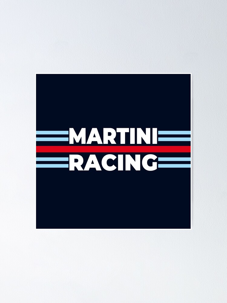 "Martini Racing" Poster by iBruster Redbubble