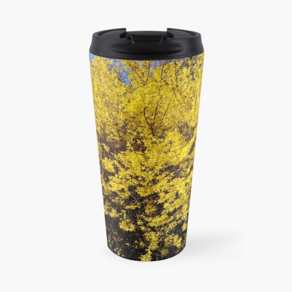 Yellow Bush Travel Mug