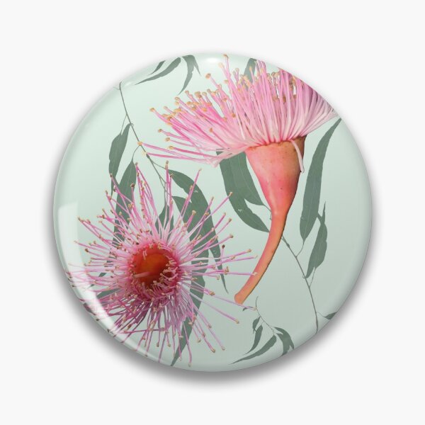 Item preview, Pretty in pink gum tree flowers designed and sold by Artzjo.