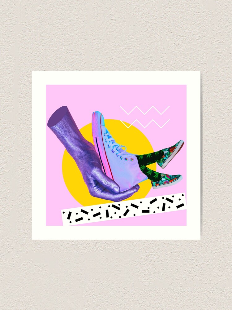 Alternate view of Surreal legs Art Print