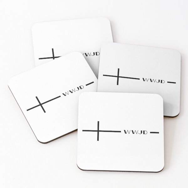 Item preview, WWJD Cross designed and sold by themoodydecor.
