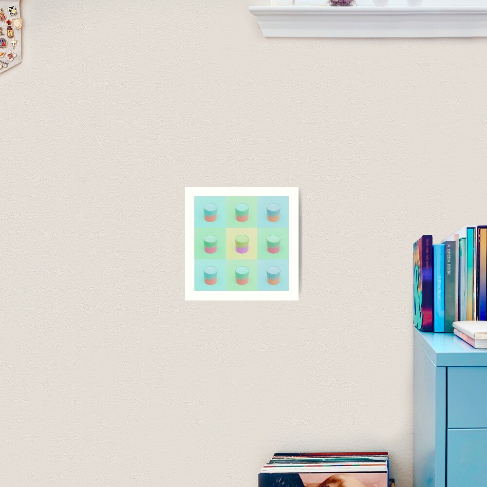Soup cans Art Print
