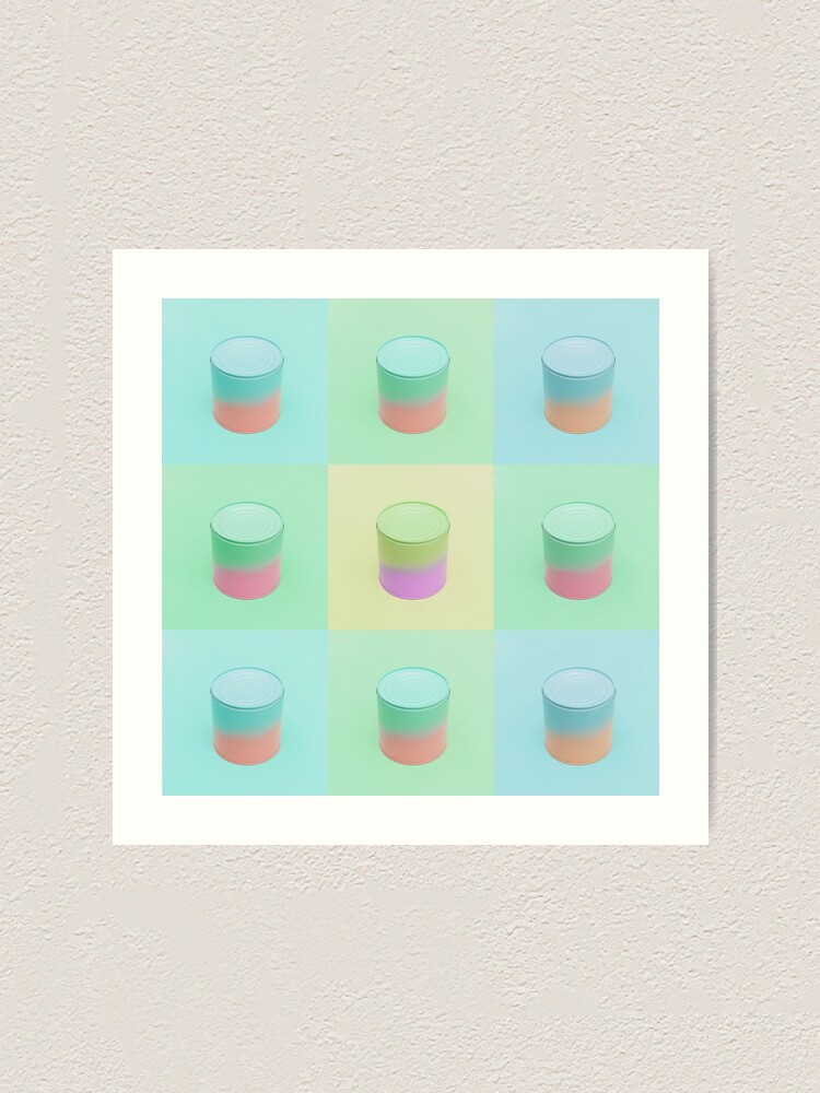 Alternate view of Soup cans Art Print