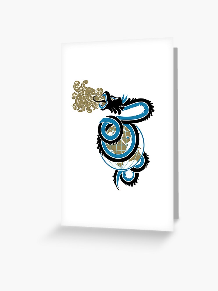 Inter,il serpente nerazzurro | Greeting Card