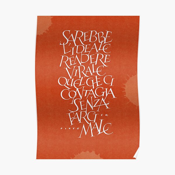 Chiara Riva + Er Pinto - Quarantena in 1400x1960 Pixel Poster