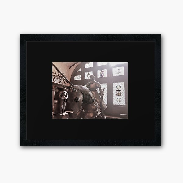 Armored Knight  Framed Art Print