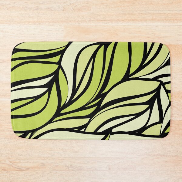 Item preview, Green seamless line art designed and sold by Milatoo.