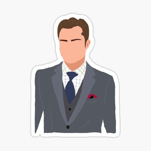 Chuck Bass Gossip Girl Pegatina