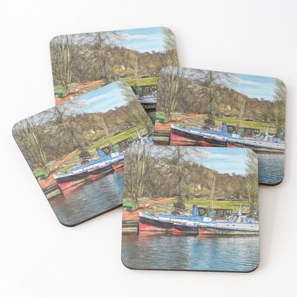 Item preview, Old Boats On The Thames designed and sold by IanWL.