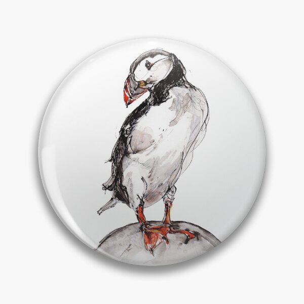 Item preview, Puffin on a rock designed and sold by Rachel Collier-Wilson.