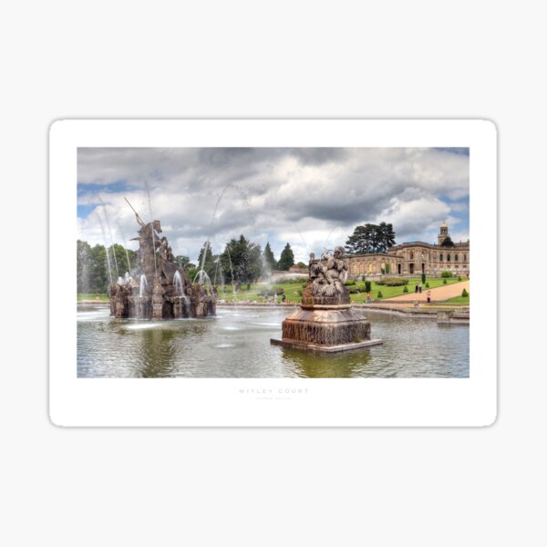 Witley Court, Worcestershire Sticker