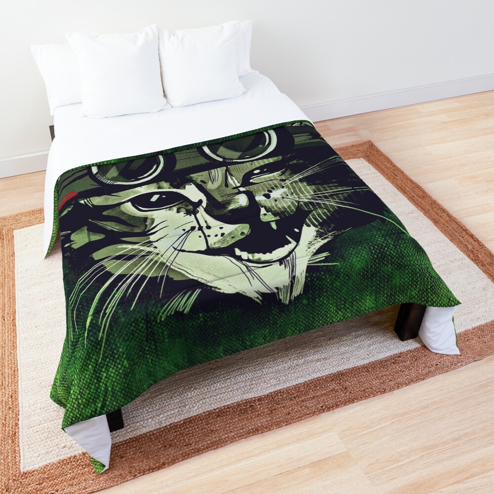 "Warrior cats" Comforter by daghlashassan Redbubble