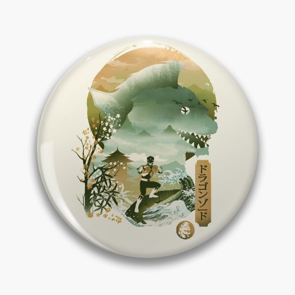 Item preview, Dragonzord Ukiyo e designed and sold by Dan Elijah Fajardo.