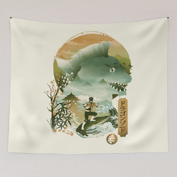 Item preview, Dragonzord Ukiyo e designed and sold by Dan Elijah Fajardo.